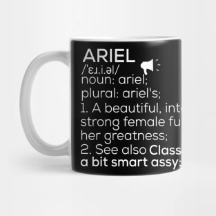 Ariel Name Ariel Definition Ariel Female Name Ariel Meaning Mug